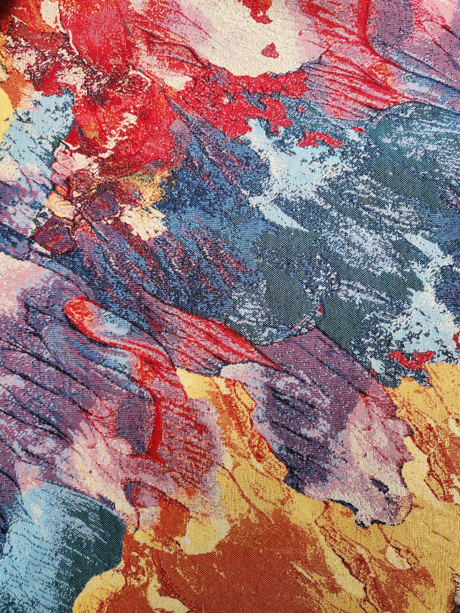 Muestra de gobelino Europa Allover